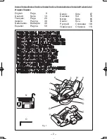 Preview for 2 page of Panasonic EY3552 - 18V METAL SAW Operating Instructions Manual