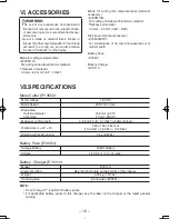 Preview for 16 page of Panasonic EY3552 - 18V METAL SAW Operating Instructions Manual