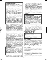 Preview for 34 page of Panasonic EY3552 - 18V METAL SAW Operating Instructions Manual