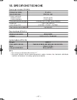 Preview for 47 page of Panasonic EY3552 - 18V METAL SAW Operating Instructions Manual