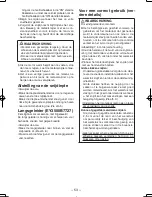 Preview for 53 page of Panasonic EY3552 - 18V METAL SAW Operating Instructions Manual