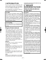 Preview for 67 page of Panasonic EY3552 - 18V METAL SAW Operating Instructions Manual