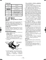 Preview for 106 page of Panasonic EY3552 - 18V METAL SAW Operating Instructions Manual