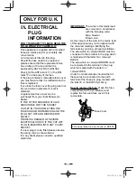 Preview for 13 page of Panasonic EY3610 Operating Instructions Manual