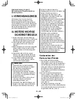 Preview for 14 page of Panasonic EY3610 Operating Instructions Manual