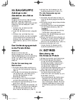 Preview for 15 page of Panasonic EY3610 Operating Instructions Manual