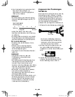 Preview for 16 page of Panasonic EY3610 Operating Instructions Manual