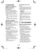 Preview for 23 page of Panasonic EY3610 Operating Instructions Manual