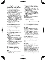 Preview for 12 page of Panasonic EY3640 Operating Instructions Manual