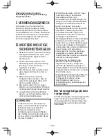 Preview for 20 page of Panasonic EY3640 Operating Instructions Manual