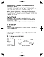 Preview for 26 page of Panasonic EY3640 Operating Instructions Manual