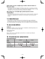 Preview for 50 page of Panasonic EY3640 Operating Instructions Manual