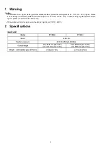 Preview for 2 page of Panasonic EY3641 Service Manual