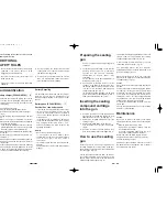 Preview for 4 page of Panasonic EY3652 Operating Instructions Manual