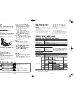 Preview for 5 page of Panasonic EY3654 - 7.2V CAULKING GUN Operating Instructions Manual