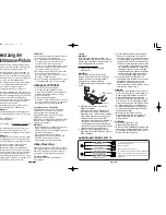 Preview for 8 page of Panasonic EY3654 - 7.2V CAULKING GUN Operating Instructions Manual