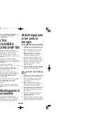 Preview for 16 page of Panasonic EY3654 - 7.2V CAULKING GUN Operating Instructions Manual