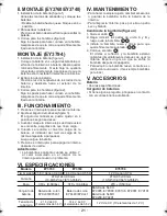 Предварительный просмотр 21 страницы Panasonic EY3740 Operating Instructions Manual