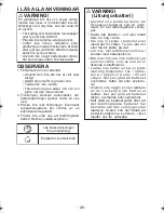 Предварительный просмотр 26 страницы Panasonic EY3740 Operating Instructions Manual