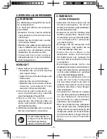 Preview for 9 page of Panasonic EY3741 Operating Instructions Manual