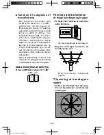 Preview for 36 page of Panasonic EY3741 Operating Instructions Manual