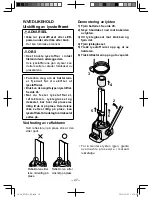 Preview for 47 page of Panasonic EY3741 Operating Instructions Manual