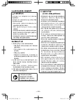 Preview for 49 page of Panasonic EY3741 Operating Instructions Manual