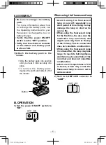 Preview for 5 page of Panasonic EY3741B57 Operating Instructions Manual