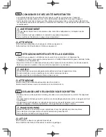 Preview for 3 page of Panasonic EY3743 Operating Instructions Manual