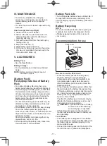 Предварительный просмотр 11 страницы Panasonic EY3743B57 Operating Instructions Manual