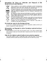 Предварительный просмотр 7 страницы Panasonic EY3760 Operating Instructions Manual