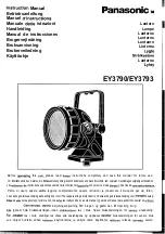 Panasonic EY3790 Instruction Manual preview