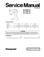 Preview for 1 page of Panasonic EY3796-U1 Service Manual