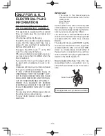 Preview for 10 page of Panasonic EY37A1 Operating Instructions Manual