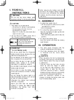 Preview for 5 page of Panasonic EY37A1B57 Operating Instructions Manual