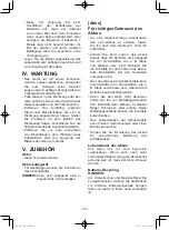 Preview for 12 page of Panasonic EY37A1B57 Operating Instructions Manual