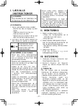 Предварительный просмотр 41 страницы Panasonic EY37A1B57 Operating Instructions Manual