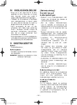 Предварительный просмотр 42 страницы Panasonic EY37A1B57 Operating Instructions Manual