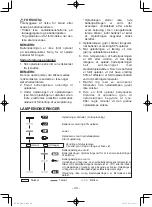 Предварительный просмотр 44 страницы Panasonic EY37A1B57 Operating Instructions Manual