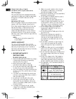 Preview for 8 page of Panasonic EY37A2 Operating Instructions Manual