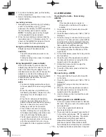 Preview for 10 page of Panasonic EY37A2 Operating Instructions Manual