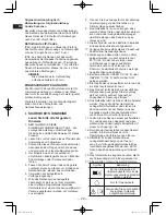 Preview for 20 page of Panasonic EY37A2 Operating Instructions Manual