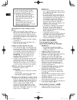 Preview for 34 page of Panasonic EY37A2 Operating Instructions Manual