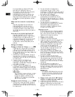 Preview for 36 page of Panasonic EY37A2 Operating Instructions Manual