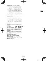 Preview for 67 page of Panasonic EY37A2 Operating Instructions Manual