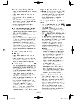 Preview for 95 page of Panasonic EY37A2 Operating Instructions Manual