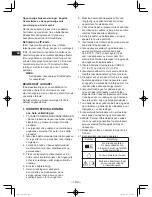 Preview for 104 page of Panasonic EY37A2 Operating Instructions Manual