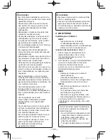 Preview for 105 page of Panasonic EY37A2 Operating Instructions Manual