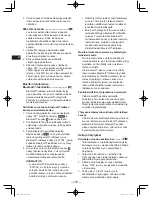 Preview for 118 page of Panasonic EY37A2 Operating Instructions Manual