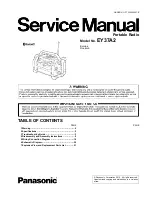 Preview for 1 page of Panasonic EY37A2 Service Manual